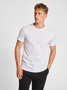 Rückansicht von hummel hmlRED BASIC T-SHIRT S/S T-Shirt Herren WHITE