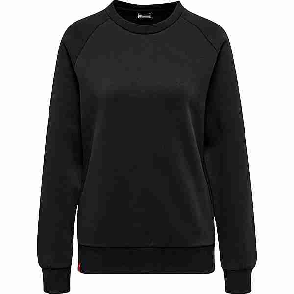 hummel hmlRED HEAVY SWEATSHIRT WOMAN Funktionssweatshirt Damen BLACK