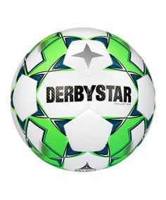 Derbystar Brillant APS v22 Spielball Fußball weissgruengrau