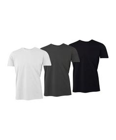 Erima X Eleven T-Shirt 3er Pack Funktionsshirt Herren schwarzblaugrau