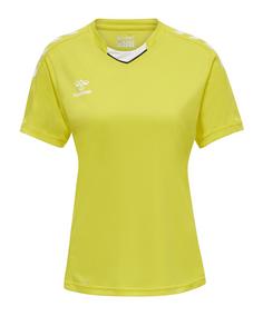 hummel hmlCORE XK Poly Trikot Damen  F9368 Fußballtrikot Damen gelbweiss