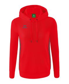 Erima Team Essential Hoody Damen Funktionssweatshirt Damen rot