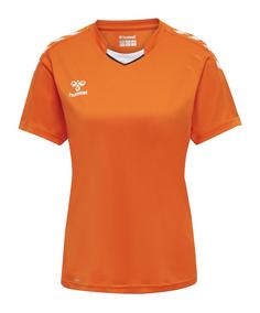 hummel hmlCORE XK Poly Trikot Damen  F9368 Fußballtrikot Damen orange