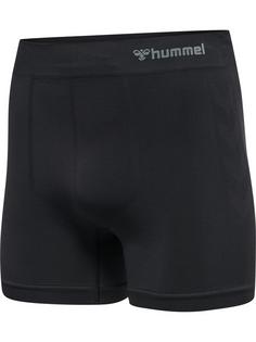 Rückansicht von hummel hmlJACK SEAMLESS BOXERS 2-PACK Unterhemd Herren BLACK/BLACK