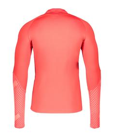 Rückansicht von Nike Strike 22 Drill Top Funktionssweatshirt rotweiss