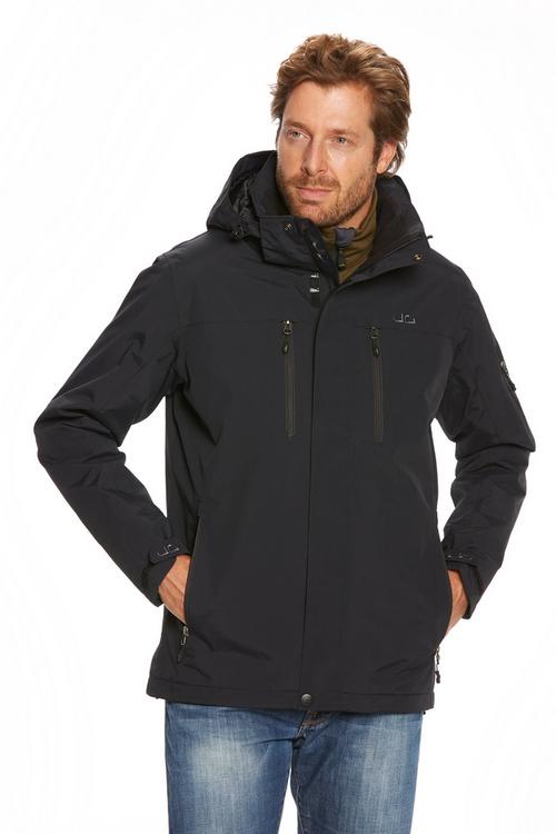 Rückansicht von Jeff Green Harstad Funktionsjacke Herren Deep Black