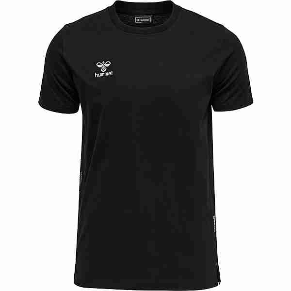 hummel hmlMOVE GRID COTTON T-SHIRT S/S T-Shirt Herren BLACK