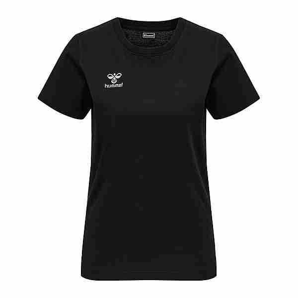 hummel hmlMOVE GRID COT. T-SHIRT S/S WOMAN T-Shirt Damen BLACK