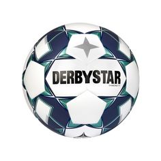 Derbystar Diamand TT DB v22 Trainingsball Fußball weissblau