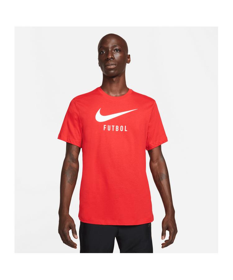Nike Nike Soccer T-Shirt Funktionsshirt Herren - rotweiss - 0 | SportScheck