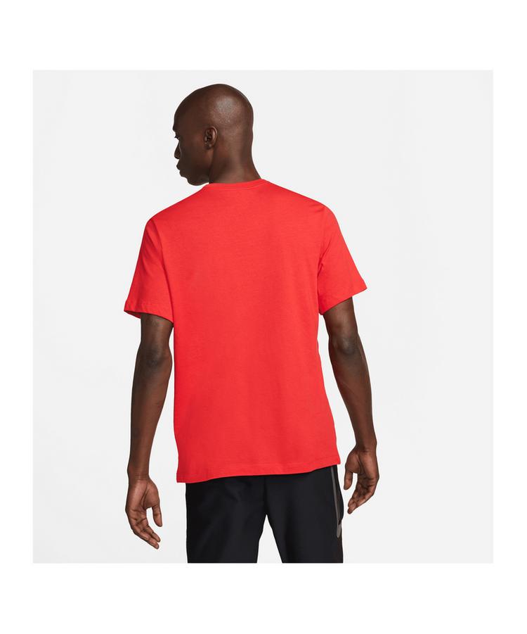 Nike Nike Soccer T-Shirt Funktionsshirt Herren - rotweiss - 1 | SportScheck