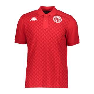 KAPPA 1. FSV Mainz 05 Poloshirt Poloshirt Herren rot