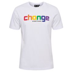 hummel hmlCHANGE T-SHIRT T-Shirt WHITE