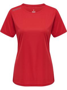 Newline WOMEN CORE FUNCTIONAL T-SHIRT S/S Funktionsshirt Damen TANGO RED