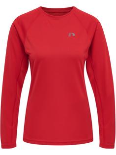 Newline WOMEN CORE RUNNING T-SHIRT L/S Funktionsshirt Damen TANGO RED