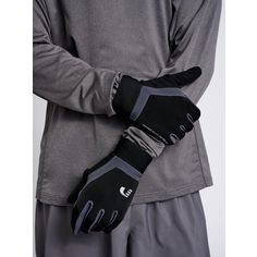 Rückansicht von Newline CORE THERMAL GLOVES Handschuhe BLACK