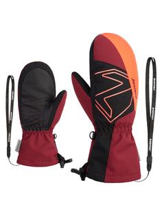 Ziener LAVALINO AS(R) AW MITTEN Junior Skihandschuhe Kinder red cabin