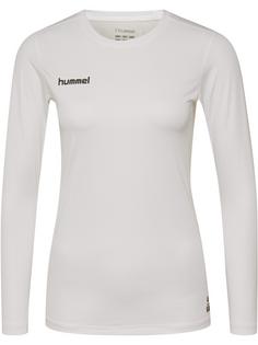 hummel HML FIRST PERFORMANCE WOMEN JERSEY L/S T-Shirt Damen WHITE