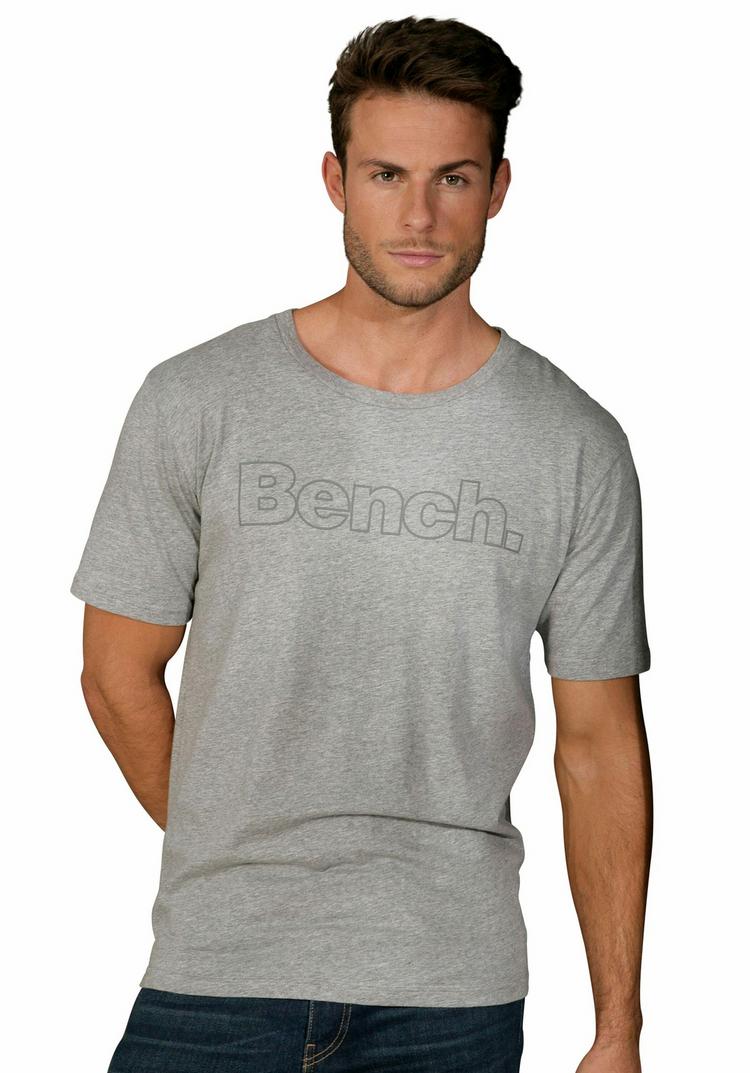 Bench Bench T-Shirt T-Shirt Herren - grau - navy - 0 | SportScheck