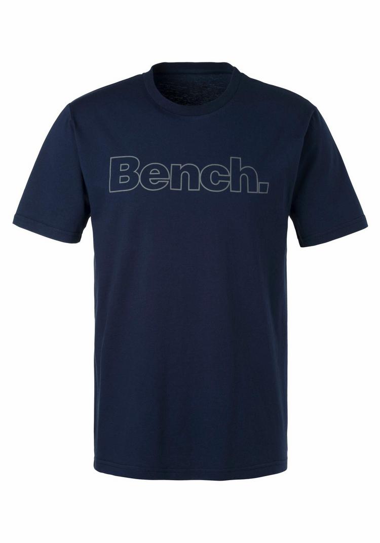 Bench Bench T-Shirt T-Shirt Herren - grau - navy - 1 | SportScheck