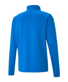 Rückansicht von PUMA teamRISE HalfZip Sweatshirt Funktionssweatshirt Herren blau