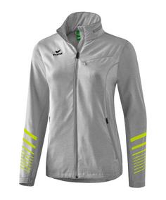 Erima Race Line 2.0 Jacke Running Damen Laufjacke Damen Grau