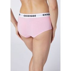 Rückansicht von Chiemsee Hipster-Panty Hipster Damen White/Light Pink