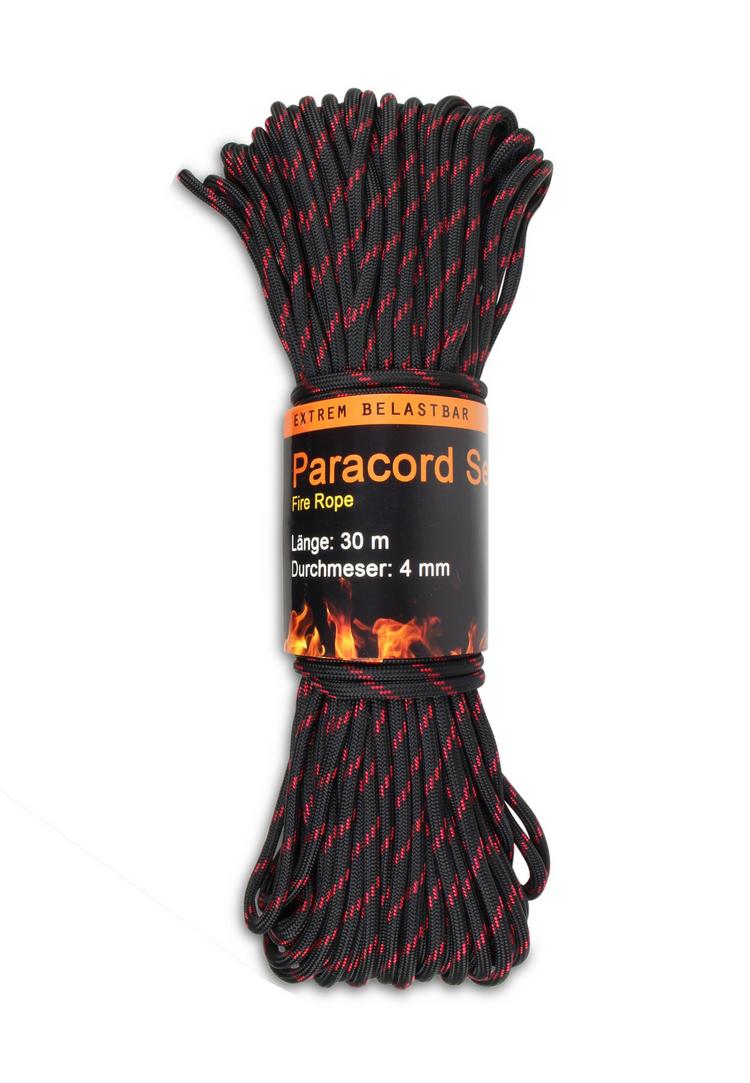 normani Outdoor Sports normani Outdoor Sports Fire Rope Kletterseil - Schwarz/Rot - 0 | SportScheck