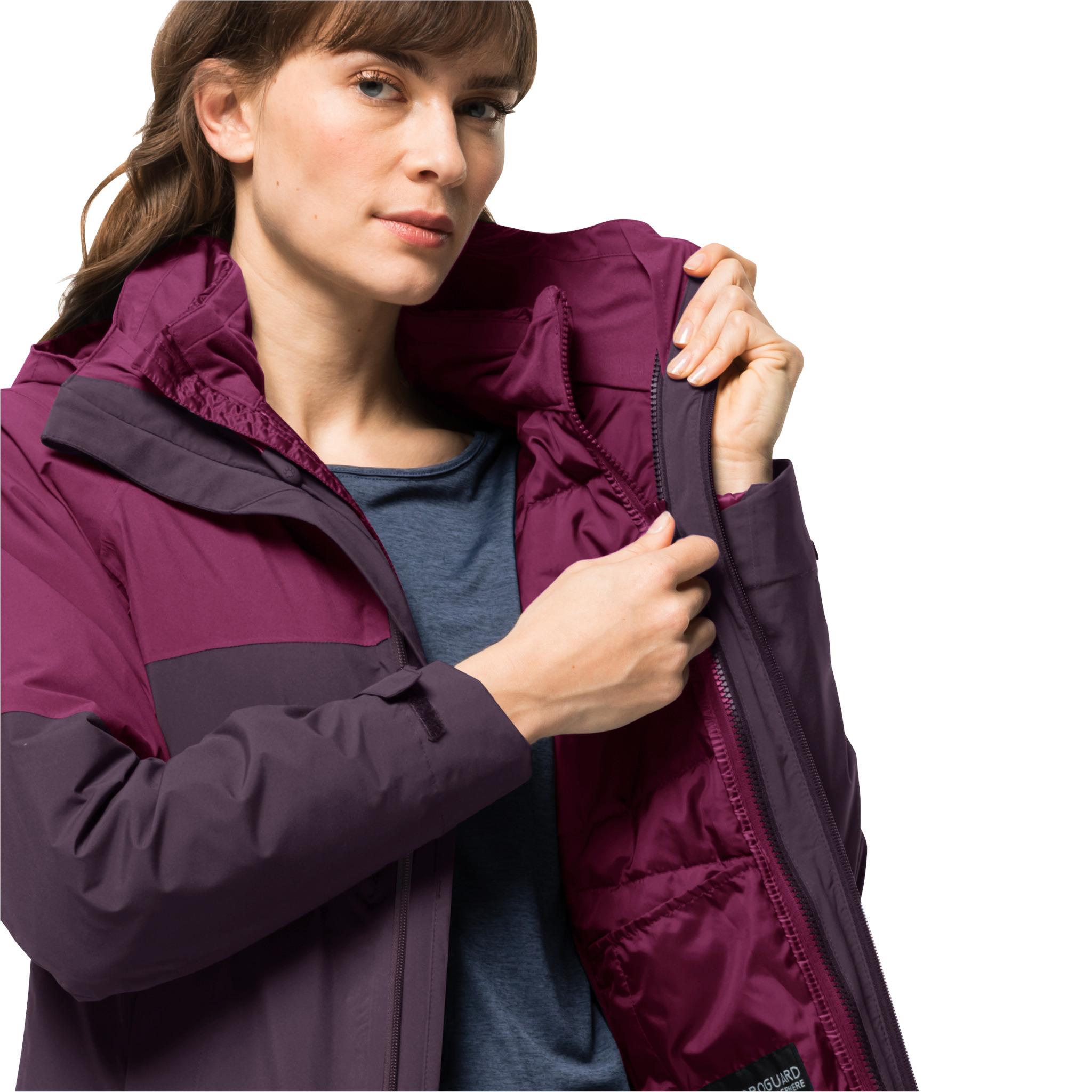 Jack Wolfskin Doppeljacke Winter Wolfskin Kinder Schneeanzug