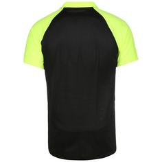 Rückansicht von Nike Academy Pro Poloshirt Herren schwarz / gelb