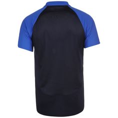 Rückansicht von Nike Academy Pro Poloshirt Herren dunkelblau / blau