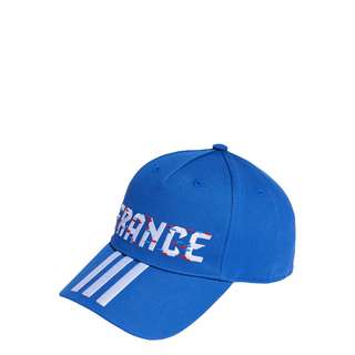 adidas Frankreich Kappe Cap Royal Blue / Team Coll Burgundy 2 / White