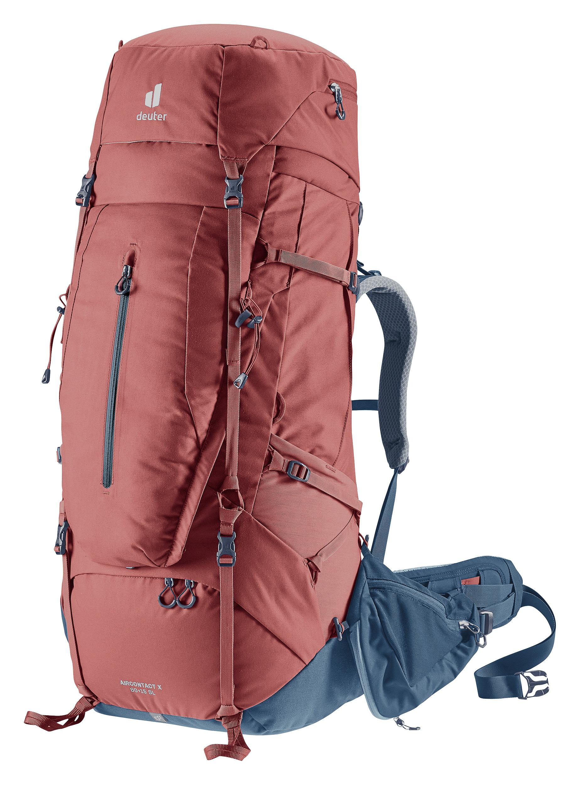 Deuter Aircontact X 80+15 SL Trekkingrucksack Damen redwood ink
