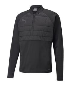 PUMA individualLIGA Hybrid Sweatshirt Funktionssweatshirt Herren schwarz