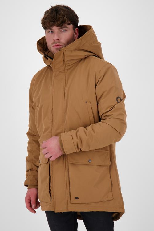 Rückansicht von ALIFE AND KICKIN RonAK A Winterjacke Herren tobacco