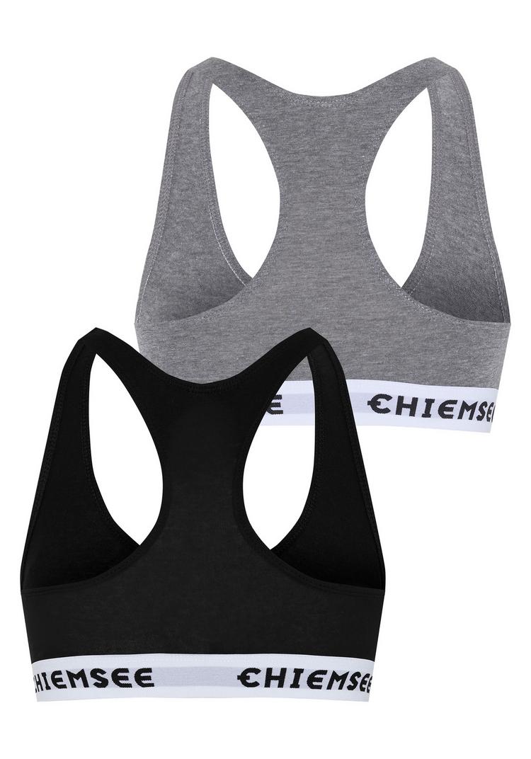 Chiemsee Chiemsee Bustier BH Damen - Medium Grey/Black - 0 | SportScheck