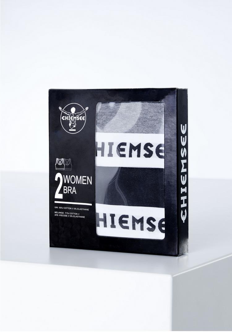 Chiemsee Chiemsee Bustier BH Damen - Medium Grey/Black - 0 | SportScheck