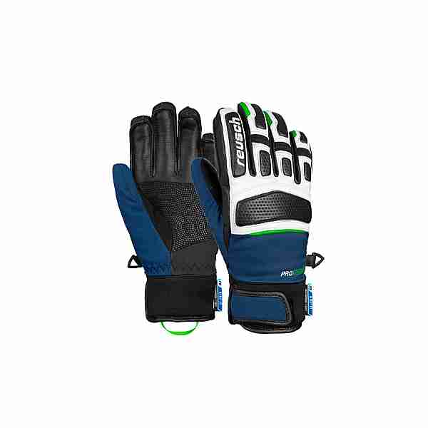 Reusch Mastery R-TEX® XT Junior Skihandschuhe Kinder 4496 dress blue/neon green