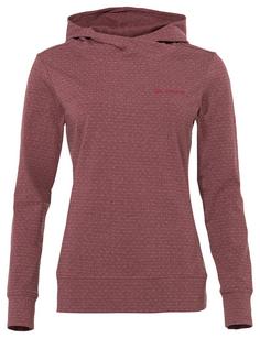 VAUDE Women's Tuenno Pullover Sweatshirt Damen dark cherry