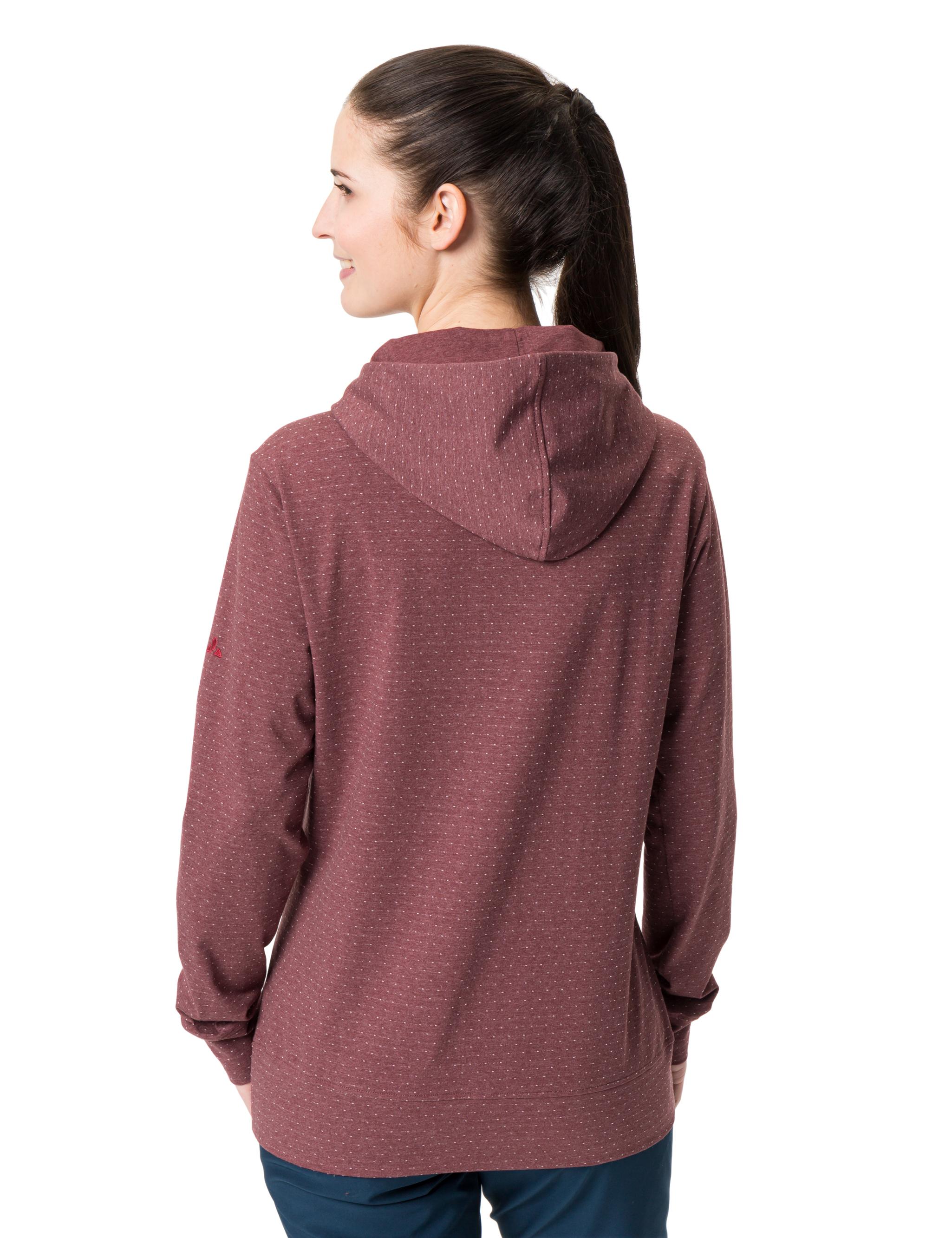 VAUDE Women's Tuenno Pullover Sweatshirt Damen dark cherry im