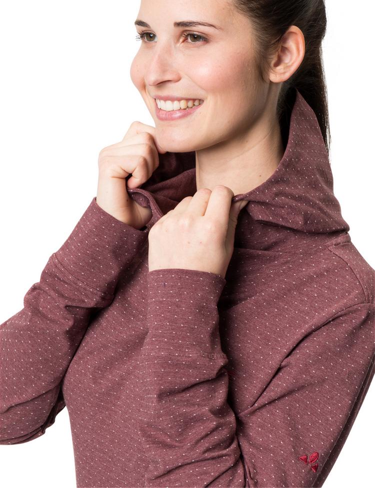 VAUDE VAUDE Women's Tuenno Pullover Sweatshirt Damen - dark cherry - 0 | SportScheck