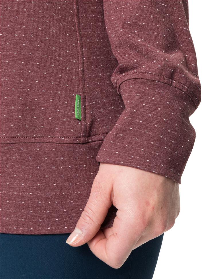 VAUDE VAUDE Women's Tuenno Pullover Sweatshirt Damen - dark cherry - 1 | SportScheck