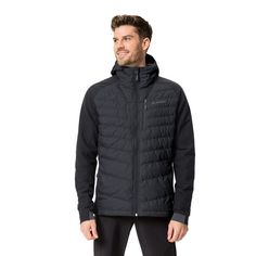 Rückansicht von VAUDE Men's Elope Hybrid Jacket Outdoorjacke Herren black