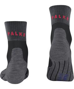 Rückansicht von Falke TK2 Explore Cool Short Laufsocken Damen black (3008)
