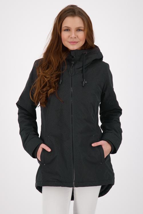 Rückansicht von ALIFE AND KICKIN LilouAK B Winterjacke Damen moonless