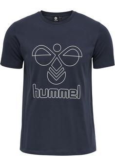 hummel hmlPETER T-SHIRT S/S T-Shirt Herren BLUE NIGHTS