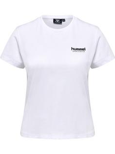hummel hmlLGC KRISTY SHORT T-SHIRT T-Shirt Damen WHITE