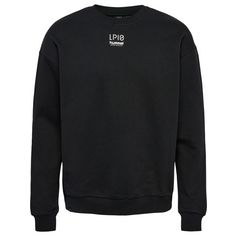 hummel hmlLP10 BOXY SWEATSHIRT Sweatshirt Herren BLACK