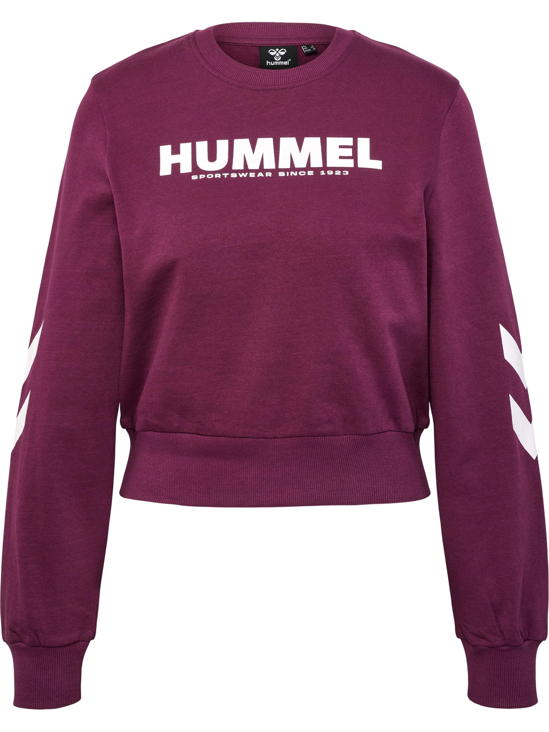 hummel hmlLEGACY WOMAN SWEATSHIRT Sweatshirt Damen GRAPE WINE