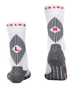 Rückansicht von Falke Freizeitsocken Weiß
